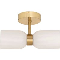 Atmosphera Rio Glazen Wandlamp Set - 2 Spots, H26,5 cm