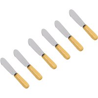 Set 6 coltelli da burro in acciaio inox