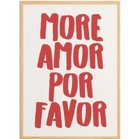 Dipinto con cornice Amor