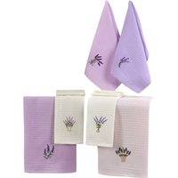 Set 6 strofinacci 40x60 cm Lavender