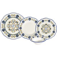 Set 24 piatti Tuscan bloom