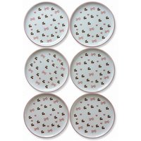 Set 6 piatti da dessert Cherry