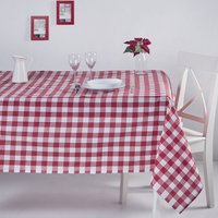 Tovaglia Kareli rossa 160x260 cm