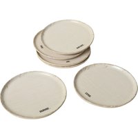 Set 6 piatti da dessert crema