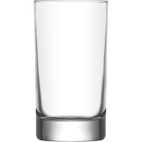 Set 6 bicchieri di vetro trasparenti