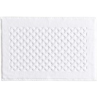 Tappeto bagno spugna bianco 40x60 cm Elisa Biancoperla