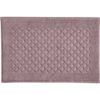 Tappeto bagno spugna rosa 40x60 cm Elisa Biancoperla