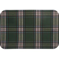 Tovaglietta tartan verde 29,5x45 cm in plastica