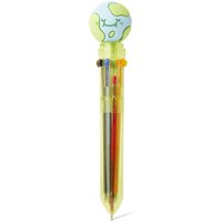Penna a sfera 10 colori pianeta Terra dmail