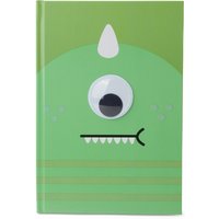 Quaderno A5 copertina verde Mostro dmail