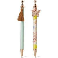 Set 2 penne a sfera pendente e farfalla dmail