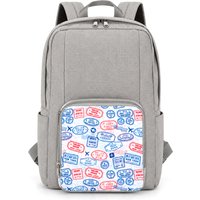 Zaino pieghevole con tasca esterna Travel grigio dmail