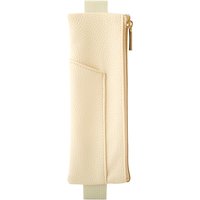 Segnalibro con astuccio porta penne bianco