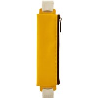 Segnalibro con astuccio porta penne giallo