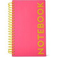Quaderno a spirale A5 fucsia giallo dmail