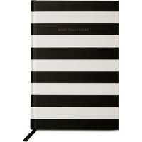 Quaderno A5 copertina righe bianche nere dmail