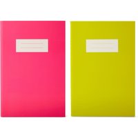 Set 2 quaderni A5 giallo e fucsia dmail