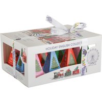 Set 12 tè confezione regalo Natale English Tea Shop bianco