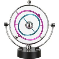 Orbita moto perpetuo colorata, gioco cinetico da scrivania