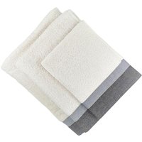 Set 3 asciugamani Varazze bianchi in cotone Ipersan