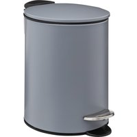Pattumiera a pedale Softclose 3 L grigio