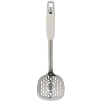Schiumarola acciaio inox bianco con bordo silicone