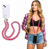 Tracolla smartphone e borsetta malva 120 cm – Fashionally