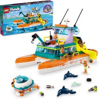 Catamarano di salvataggio da costruire Lego