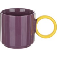 Tazza viola in porcellana 360 ml Handly