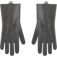 Guanti in silicone con setole