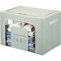 Scatola armadio 60x42x40 cm doppia cerniera e scritta verde