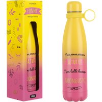 Bottiglia termica 500 ml scritta Non posso piacere a tutti