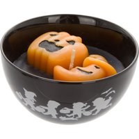 Candela zucca Halloween profumata vaniglia