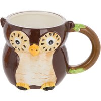 Mug gufo Halloween ceramica 550 ml