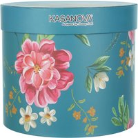 Set teiera e tazza porcellana blu Royal Garden