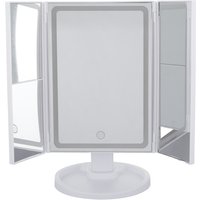 Specchio per trucco con LED bianco 17,5x29 cm