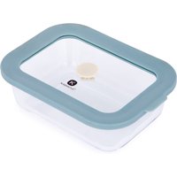 Contenitore alimentare 640 ml vetro azzurro