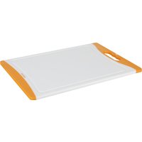 Tagliere 36x25 cm in plastica con bordi in gomma