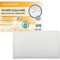 Cuscino guanciale in memory White Square
