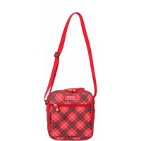 Borsa lunch box tartan con tracolla, da 5 litri