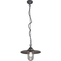 Lampadario da esterni antracite Brenta Trio
