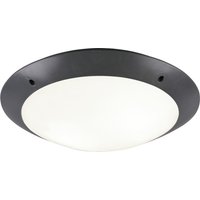 Plafoniera da giardino 33 cm nera Camaro Trio