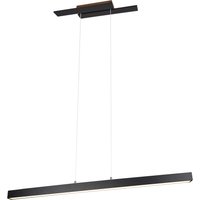 Lampadario LED finitura nero opaco Belfast Trio