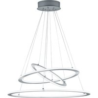 Lampadario LED metallo opaco Durban Trio