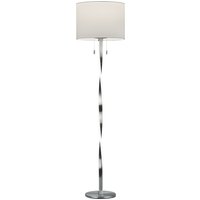 Lampada da terra Nandor bianco Trio