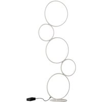 Lampada da terra 5 LED Rondo bianco Trio