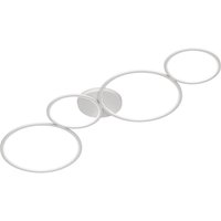 Plafoniera 4 LED Rondo bianco Trio