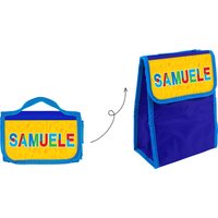 Zainetto bambino porta merenda nome Samuele
