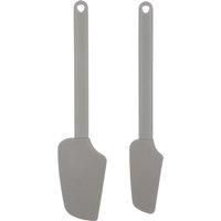 Set 2 spatole in silicone grigio