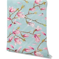 Carta da parati magnolia in fiore 16 fogli Wallpapers 4 beginners